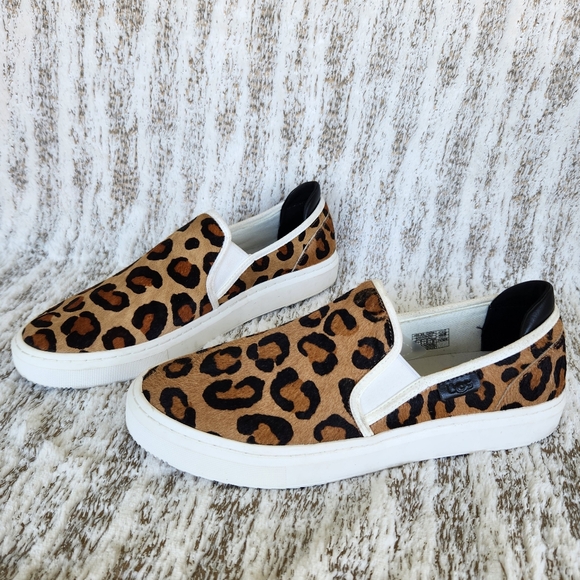 UGG "Alameda Spotty" Slip On Shoe Leopard Print Cheetah Print | Women's Size 11 - Picture 2 of 13